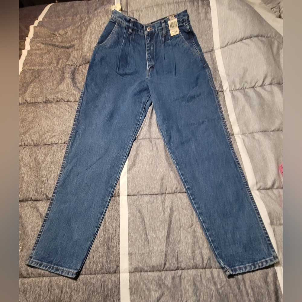 Very Rare New Vintage Bill Blass Baggy Fit Jeans~Size 14 Long~NWT